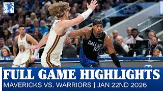Mavericks Highlights vs. Golden State Warriors | January 22, 2026