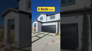 Palmdale new build tour! 🏠 3,015sqft with a downstairs bedroom, huge kitchen & loft.