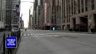 Empty New York streets amid coronavirus crisis