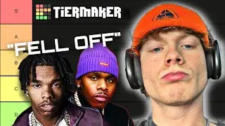 DID THESE RAPPERS FALL OFF? [TIER LIST]