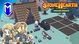 Farming And Building A Small House - Let's Play Stonehearth ACE Mod Gameplay Ep 3