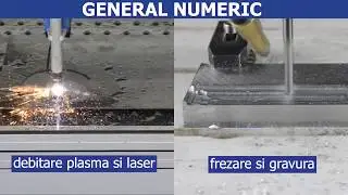General Numeric - masini de debitat cnc cu plasma si laser, routere cnc
