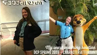 MY MORNING ROUTINE FOR WORK || DCP SPRING 2018