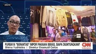Impor Pakaian Bekas Dilarang, Celios: Purbaya Harus Beri Solusi ke Pedagang