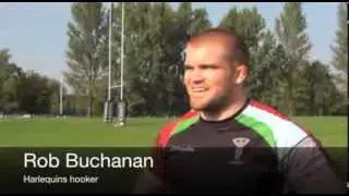 Rob Buchanan - Harlequins hooker Interview