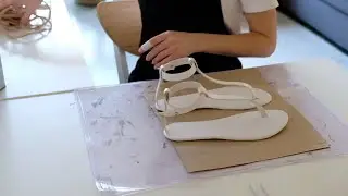 How To Make T-Bar / Thong Sandals | Shoemaking Tutorial