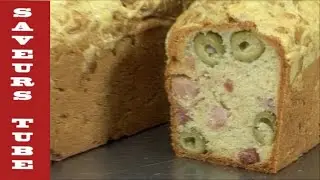 How to make Savoury Olive Cake with TV Chef Julien from Saveurs Dartmouth UK.