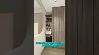 Future Bedroom Design | Metal Hangers + Open Closets = Perfect Match