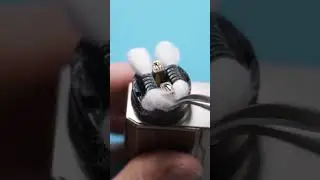 Wicking The Suicide RDA #vape #diy #asmr