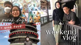 day trip to Ipoh vlog from KL | food hunting, mural art, yasmin kong heng, leaning tower, wedding