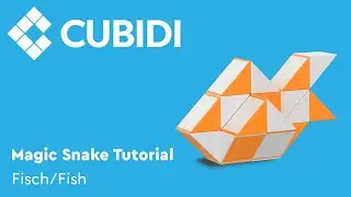 CUBIDI Magic Snake Tutorial &ndash; How To &ndash; 24 &ndash; Anleitung Fisch Magic Snake Puzzle