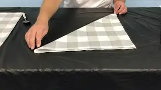 Три простых способа сложить салфетки