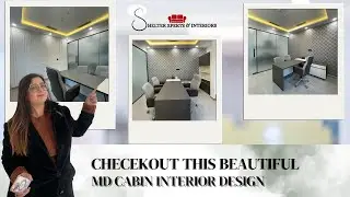 📢 Transforming MD Cabin Office Space | Shelter Xperts & Interiors | ATS Bouquet, Noida, Sector 132