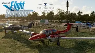 COWS DA42 - Live Flight - Compton Abbas to Goodwood