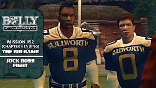 Bully SE [100% Walkthrough] - Mission #52: The Big Game / Jock Boss Fight