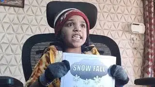 Dheeksha - Winter Season - Show and Tell activity