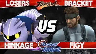 Revival of Brawl - Hinkage (Meta Knight) vs Figy (Snake) - SSBB Losers Top 8 - Smash Brawl