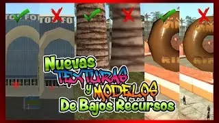 NUEVAS Texturas (y Modelos) ORIGINALES de BAJOS RECURSOS para GTA Sa👌|🔥SON INCRE&Iacute;BLES!!🔥