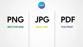 Canva App Export: PNG vs. JPG vs. PDF (STOP Blurry Saves)