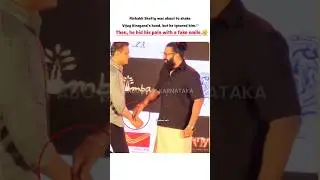 this person ignore Rishab Shetty ⁉️🤔😯😥#youtube #love #explore #shorts #viral #trending