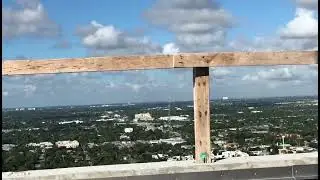 Old videos of me on top of a building, working at Florida, sunrise 