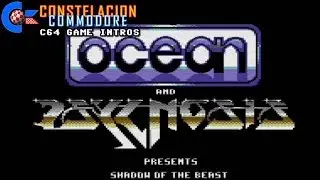 C64 Game Intro: Shadow Of The Beast (DMA Design/Ocean/Psygnosis,1990) SID: 8580