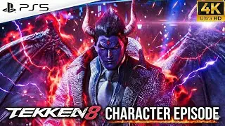 Tekken 8: Kazuya Mishima Character Episode Gameplay - Full Ending (PS5 4K)