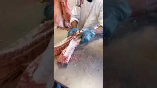 Meat Cutting With Machine Skill #shorts #viral #viralvideo