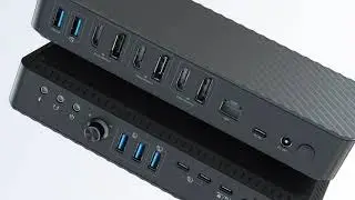 ORICO 22 in 1 USB C Triple Monitor Laptop Docking Station [DKA22]