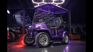 Special Edition Atlas Golf Cart  | Purple Rain