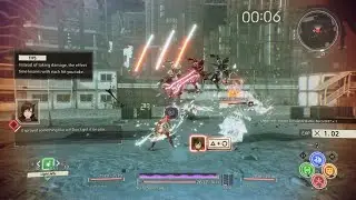 SCARLET NEXUS No. A08 Session Pound Suppression Hard S Rank!