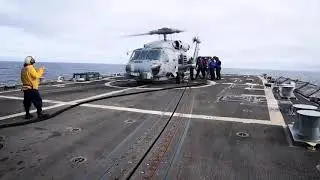 USS Pinckney Helicopter Hot Pump (2019) 🇺🇸