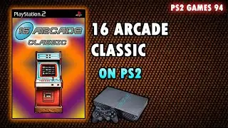 16 Arcade Classics PS2 ISO + Gameplay 🎮