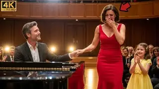 “Single Dad Played the Piano Melody Her First Love Wrote — The CEO Stood Frozen, Tears in Her Eyes”