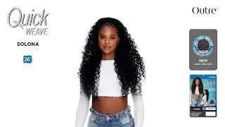 Outre Quick Weave Half Wig - Solona