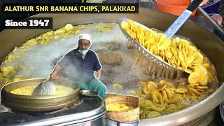WORLD FAMOUS PALAKKAD SNR BANANA CHIPS Making | ALATHUR SNR BANANA CHIPS | BEST KERALA BANANA CHIPS