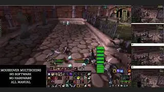 World of Warcraft Classic FRESH | 5 Hunters | Scarlet Monastery-Graveyard