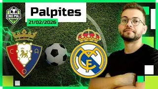 PALPITES E APOSTAS DE FUTEBOL PARA O DIA 21 02 2026 ( S&Aacute;BADO ) + BILHETE PRONTO
