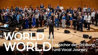 World O World (Jacob Collier) - Jazzchor der Uni Bonn & Vocal Journey (Live) Philharmonie Köln 2025