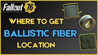 How To Get Ballistic Fiber \ Camp Mcclintock Location Fallout 76