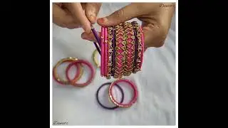 Choose your bangles based on your preference and what matches your attire #silkthreadkundanbangles