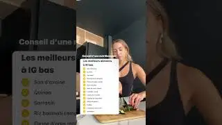 Les meilleurs aliments &agrave; IG bas