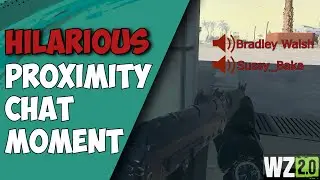 Warzone 2.0: FUNNY Proximity Chat Reaction