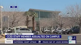 Staff member assaulted at Rancho High School in Las Vegas