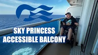 SKY PRINCESS ♿️ ACCESSIBLE BALCONY CABIN