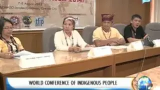 NewsLife: World conference of indigenous people || August 8, 2013