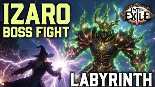 Destroying Izaro &ndash; Epic Labyrinth Fight in Path of Exile!