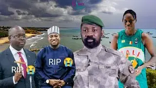 Urgent 2 ministres trouvent la mort par crash au Ghana, aux USA une basketteuse venu jouer au mali