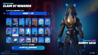 Claiming 97 items! season 19 battlepass.