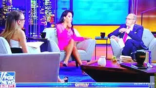 Emily Compagno Legs and More in Hot Pink on Gutfeld!